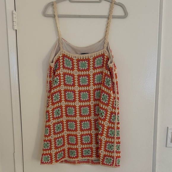 Zara crochet mini dress (L) - Picture 3 of 3